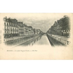 35 RENNES. Quai Duguay Trouin 1902