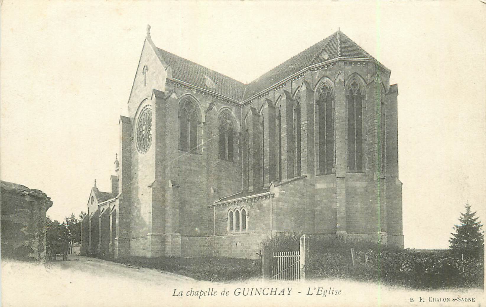 71 Chapelle de GUINCHAY. L'Eglise