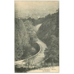 carte postale ancienne 63 SAYAT. Le Grand Tournant route du Cratère 1926