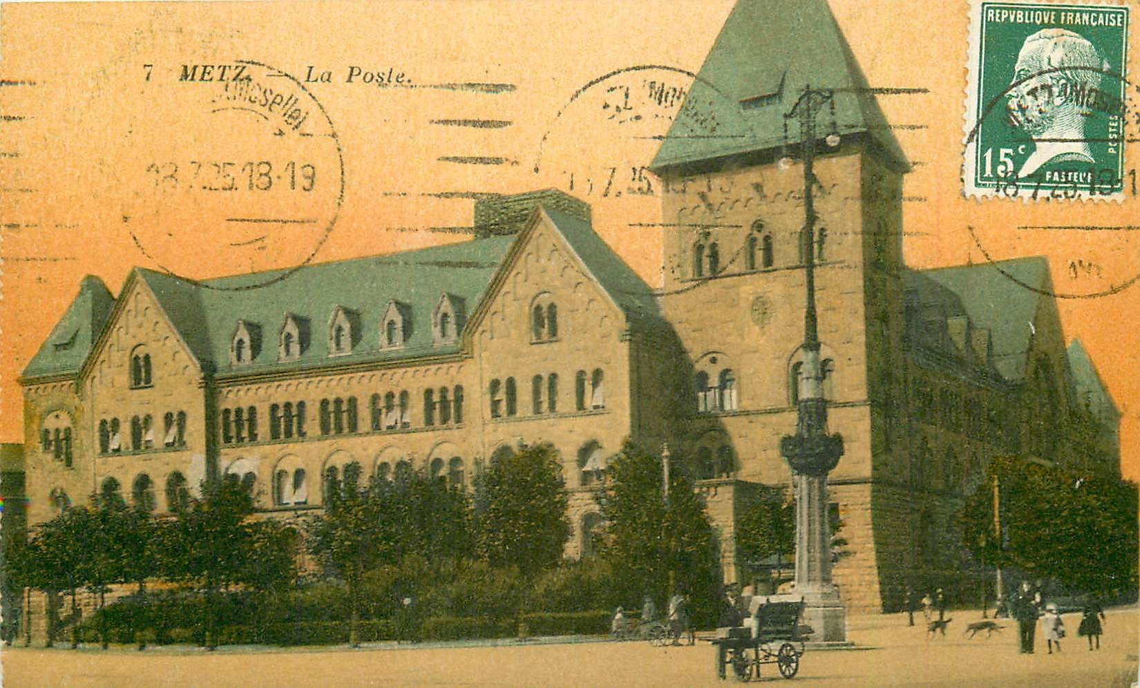 Carte Postale CPA AK METZ - Esplanade (455323) - Occasion
