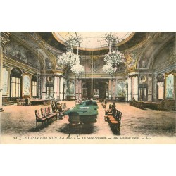 3 cpa MONTE-CARLO. Salle Schmidt, Casino et Terrasses 1920.26