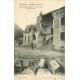 2 cpa 60 COMPIEGNE. Rue Vermenton bombardée et Hôtel de Ville 1923