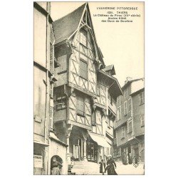 carte postale ancienne 63 THIERS. Château du Pirou Hôtel des Ducs de Boubon