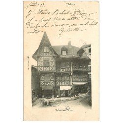 carte postale ancienne 63 THIERS. Château du Piroux 1905