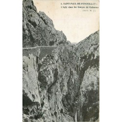 66 SAINT-PAUL-DE-FENOUILLET. Agly Gorges de Galamus 1905