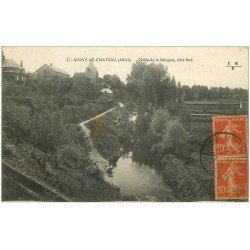 carte postale ancienne 03 AINAY-LE-CHATEAU. Vallée de la Sologne 1920