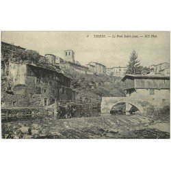 carte postale ancienne 63 THIERS. Le Pont Saint-Jean