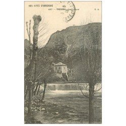 carte postale ancienne 63 THIERS. Recoupland déversoir 1918