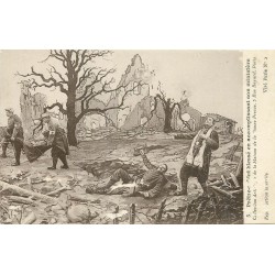 Religions GUERRE 1914-18. Prêtre soldat blessé