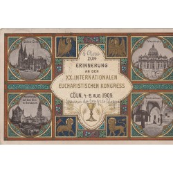 CÔLN KOELN . XX Internationalen Eucharistischen Kongress 1909