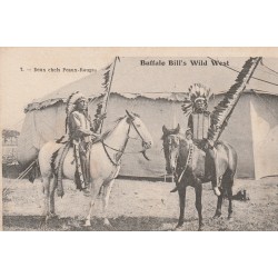 Spectacle Cirque Deux chefs Peaux-Rouges " BUFFALO BILL'S WILD WEST "