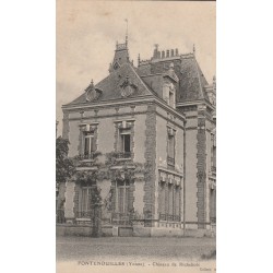 2 cpa 89 FONTENOUILLES. Château de Richebois