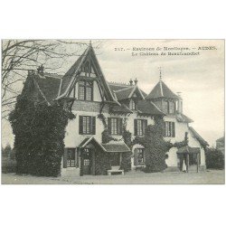 carte postale ancienne 03 AUDES. Château de Beaufranchet