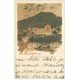 carte postale ancienne Rare et Superbe 63 LA BOURBOULE. Le Casino. Carte Pionnière 1900