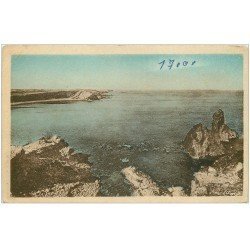 carte postale ancienne 34 AGDE-SUR-MER. Rocher des Deux Frères et Conque