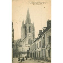 36 MEZIERES-EN-BRENNE. Eglise Sainte-Madeleine et Boulangerie