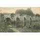 78 MANTES LA JOLIE. Le Vieux Pont de Limay avec lavandière