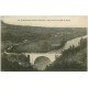 carte postale ancienne 01 Collonges-Fort-l'Ecluse. Pont Carnot et Vallée du Rhône