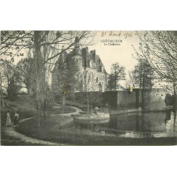 77 CREVECOEUR. Le Château 1916