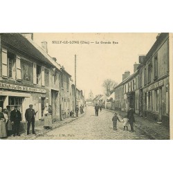 60 SILLY-LE-LONG. Hôtel Restaurant sur la Grande Rue 1915