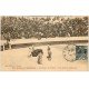 carte postale ancienne 34 BEZIERS. Arènes Corrida. Estocade 1931