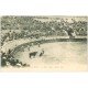 carte postale ancienne 34 BEZIERS. Arènes Corrida. Mise à Mort vers 1900