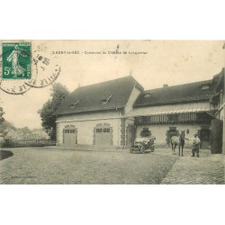 60 LAGNY-LE-SEC. Communs Château Longpérier avec voiture et cheval