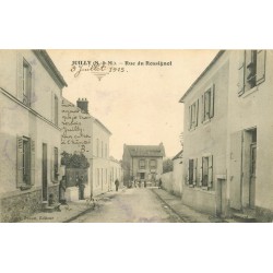 77 JUILLY. Rue du Rossignol animée 1915