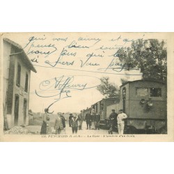 77 PENCHARD. Arrivée d'un Train à la Gare 1918