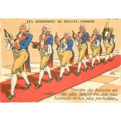 Les aphorismes de Brillat-Savarin par JEAN PARIS Barré & J.Dayez L'Ordre des boissons