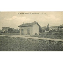 77 MONTGE-SOUS-DAMMARTIN. La Gare 1918