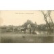 60 LAGNY-LE-SEC. Attelage citerne à la Mare entrée du Village 1919