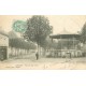 3 cpa 37 LANGEAIS. Kiosque Place du XIV Juillet et Pont sur la Loire 1904