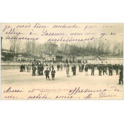 carte postale ancienne 34 BEZIERS. Jeu de Boules sur l'Esplanade 1903. La Pétanque