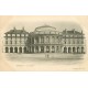 2 cpa 35 RENNES. Hôtel de Ville et Théâtre vers 1900