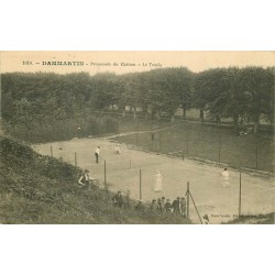 77 DAMMARTIN-EN-GEOLE. Le Tennis au Château 1924