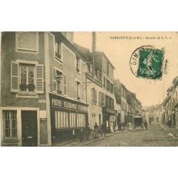 77 DAMMARTIN-EN-GOËLE. Quartier de la Poste 1911