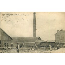 60 LE PLESSIS-BELLEVILLE. Ouvriers à la Briqueterie 1913