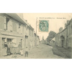 60 SILLY-LE-LONG. Vins restaurant Meignan sur Grande Rue 1906