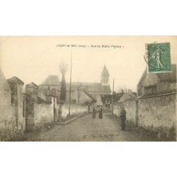 60 LAGNY-LE-SEC. Rue du Blanc Pignon vers 1919