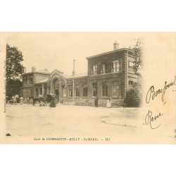 77 DAMMARTIN-JUILLY-SAINT MARD. La Gare 1903