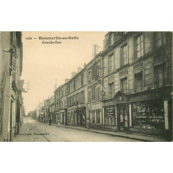 77 DAMMARTIN-EN-GOËLE. Imprimerie Lemarie sur Grande-Rue 1928