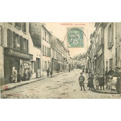 77 DAMMARTIN-EN-GOËLE. Boucherie au 130 sur Grande-Rue 1908