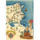 Carte Géographique avec Illustrateur Editions Barre Dayez TUNISIE