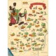 Carte Géographique avec Illustrateur Editions Barre Dayez MOYEN CONGO