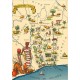 Carte Géographique avec Illustrateur Editions Barre Dayez DAHOMEY TOGO