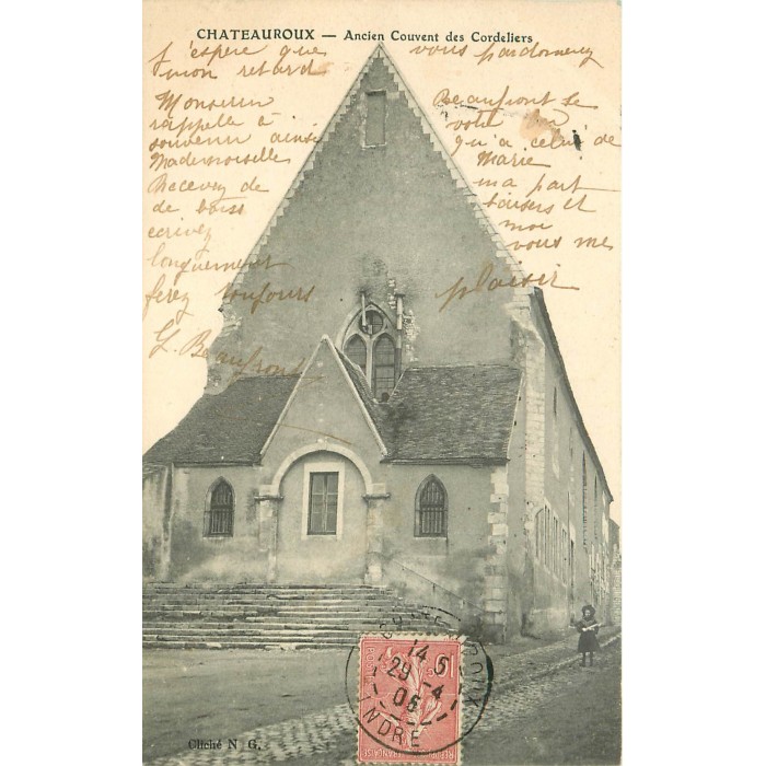 CPA AK Chateauroux Vue sur l'Indre FRANCE (1177084