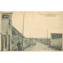 78 DAMMARTIN-.EN SERVE. Plaque Michelin à la Sortie de la Ville 1912