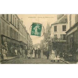 77 DAMMARTIN-EN-GOÊLE. Comptoir Français Quartier Hôtel de Ville 1912