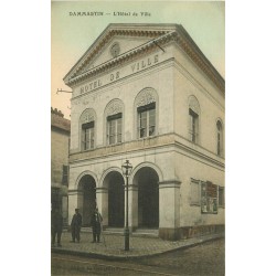 77 DAMMARTIN-EN-GOÊLE. Hôtel de Ville 1915